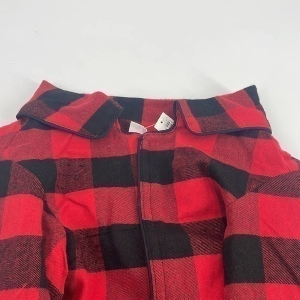 -uEC Gap Buffalo plaid flannel with light fleece lined shirt medium/ large
